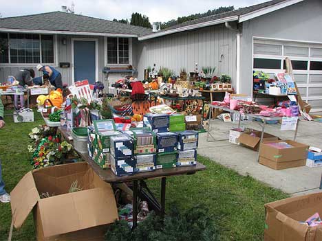 Collecting Items For A Garage Sale Frugal Families Com