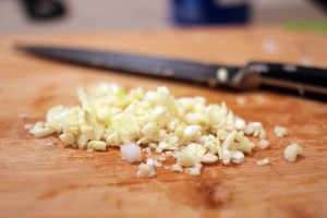 minced garlic