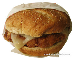 Burger King chicken sandwich