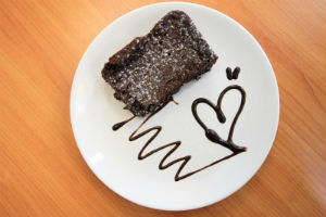 cake and heart