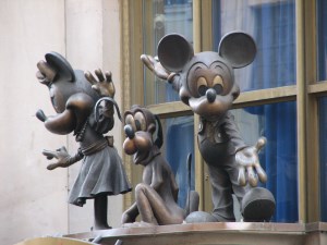 mickey statue