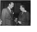 Gary Cooper and Eleanor Roosevelt