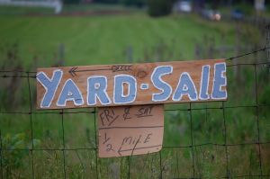 The Recession And Garage Sales Frugal Families Com