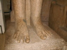 The Huge Feet in the Louvre