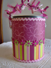 scrapbooking altered art paint can