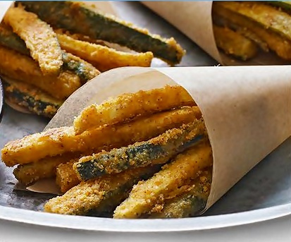 baked zucchini sticks